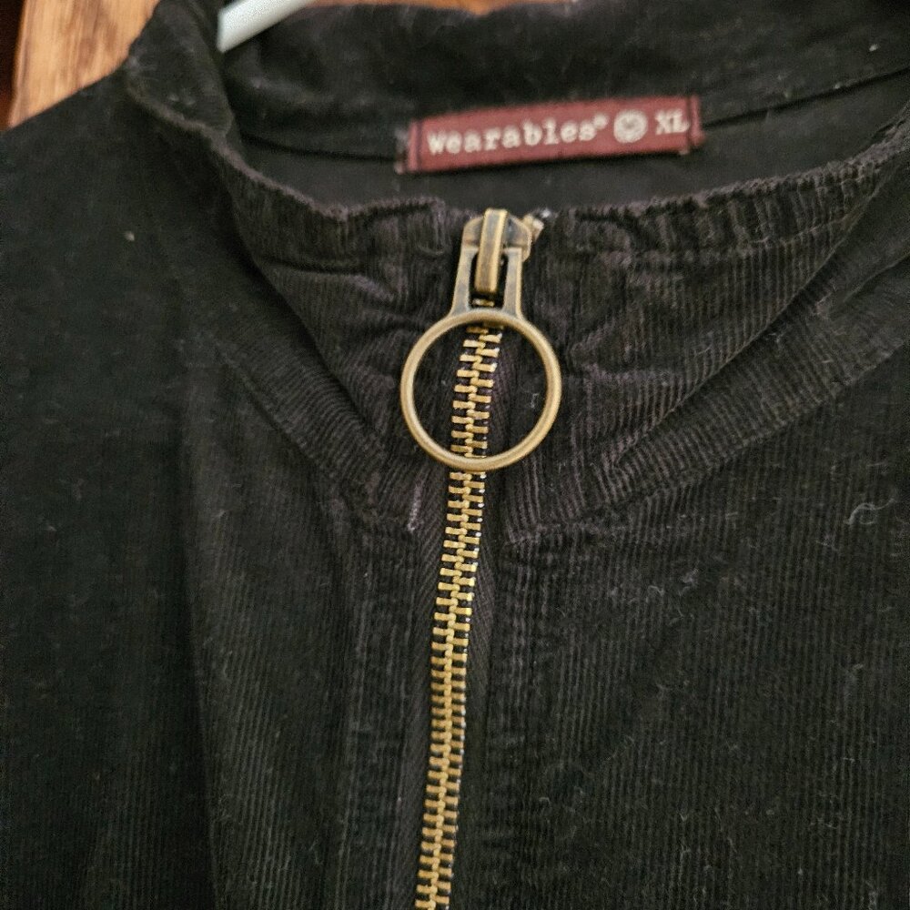 Women Corduroy Bungee Dress